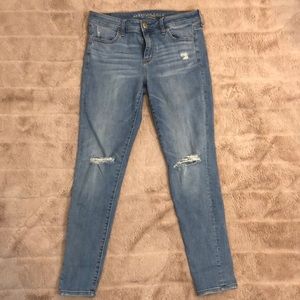 NWOT American Eagle Jeans, Women’s size 10. Super Stretch Jegging